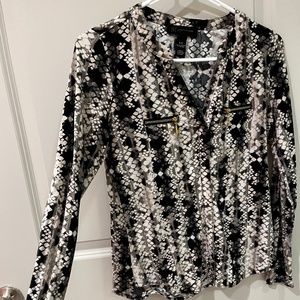 Stylish print work top